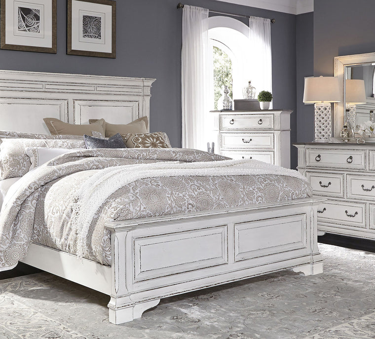 Abbey Park 5 Piece Queen Panel Bedroom